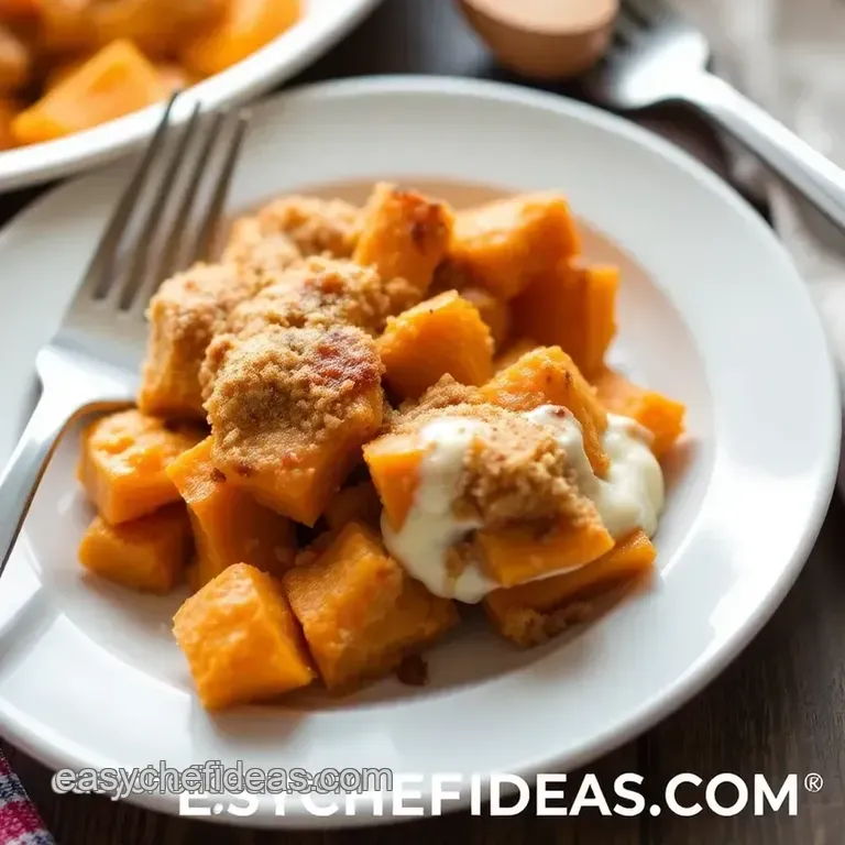 Ruth s Chris Sweet Potato Casserole presentation