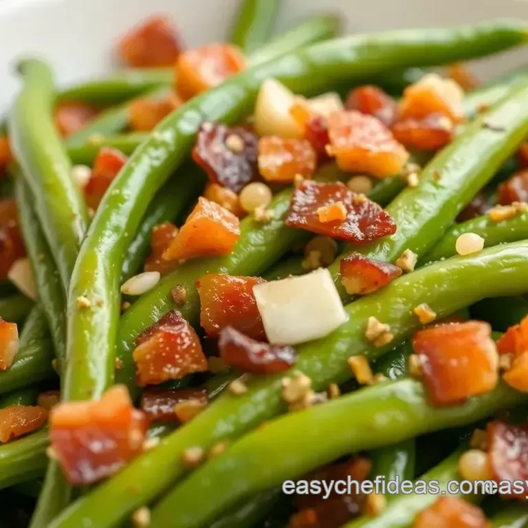 Saut&eacute;ed Green Beans with Irresistible Flavor
