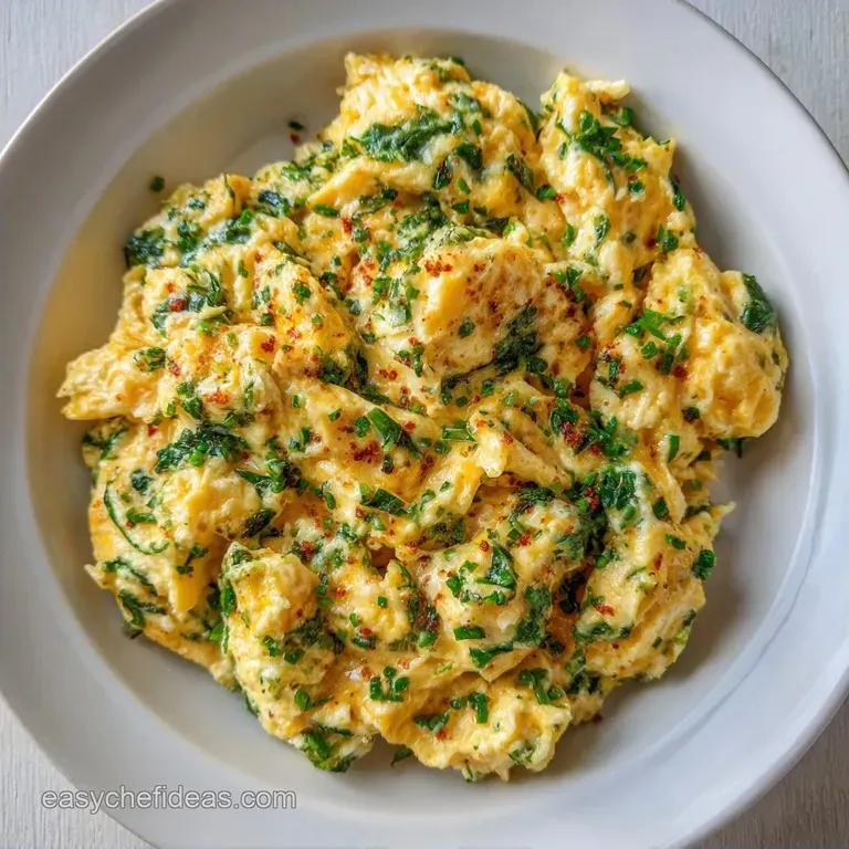 Scrambled Eggs for Toddlers: Tender and Cheesy