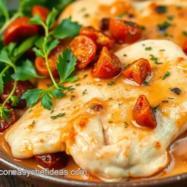 Sear Chicken in Creamy Tomato Sauce