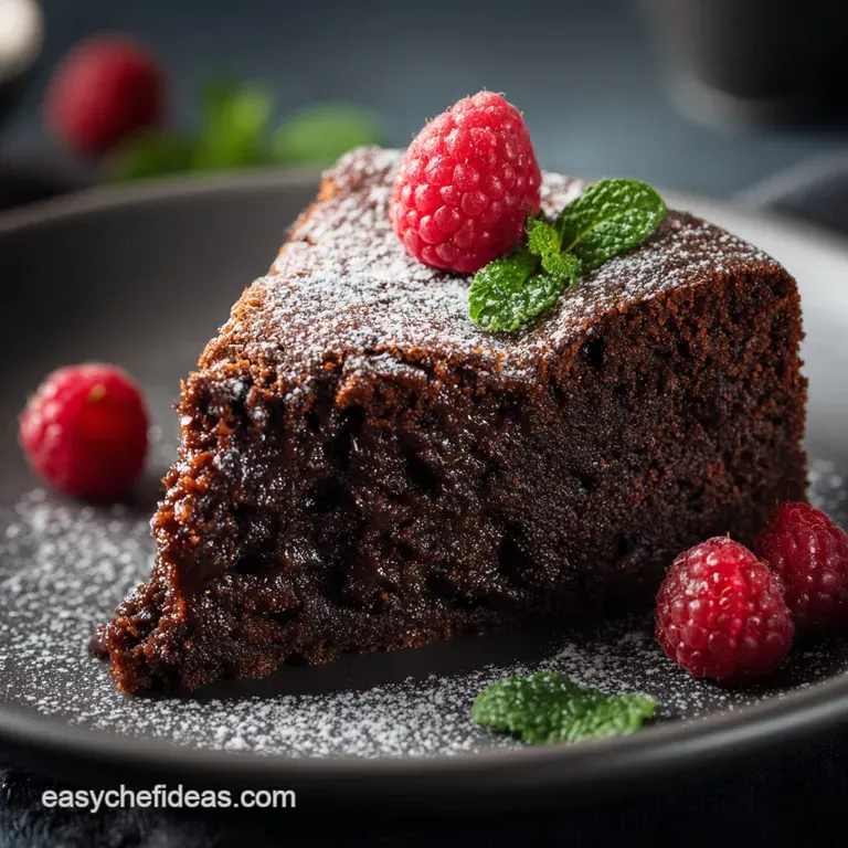 Moist Chocolate Cake: The Chefs Secret Recipe