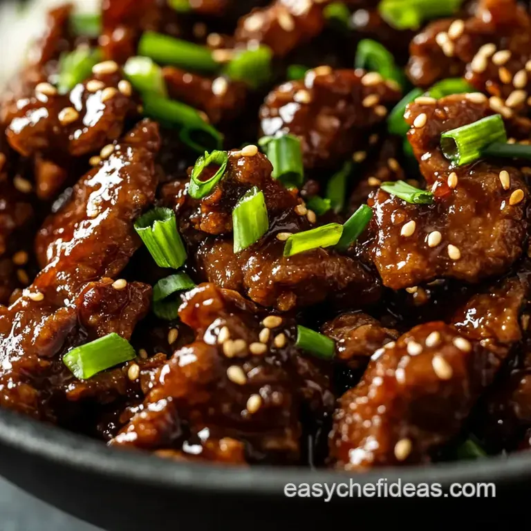 Seoul Food: Sweet and Savory Classic Bulgogi presentation