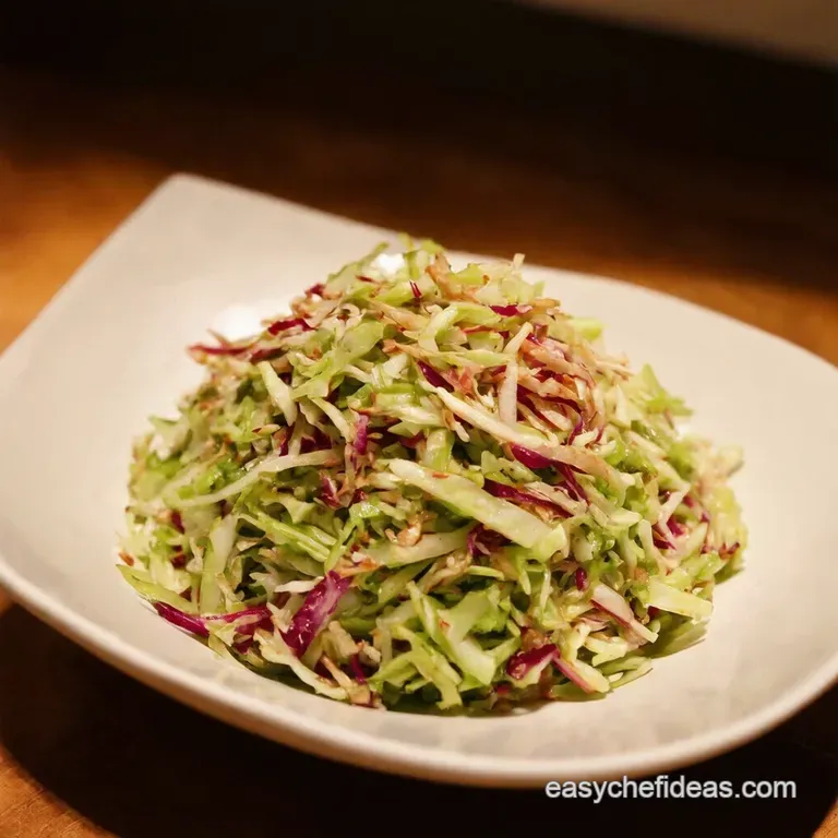 Seoulful Slaw Koreaninspired Cabbage Salad presentation