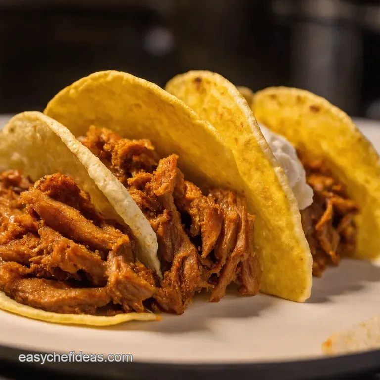 Seriously Delicious Carnitas Tacos presentation
