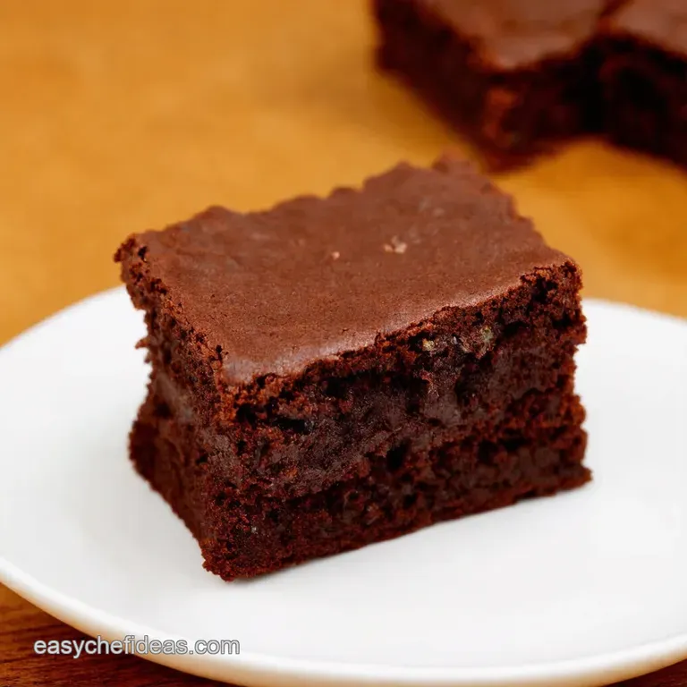 Seriously Fudgy Nutella Brownies presentation