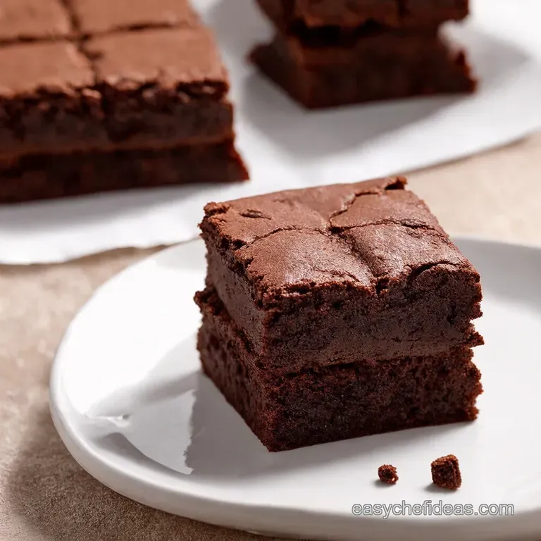 Seriously Fudgy Nutella Brownies