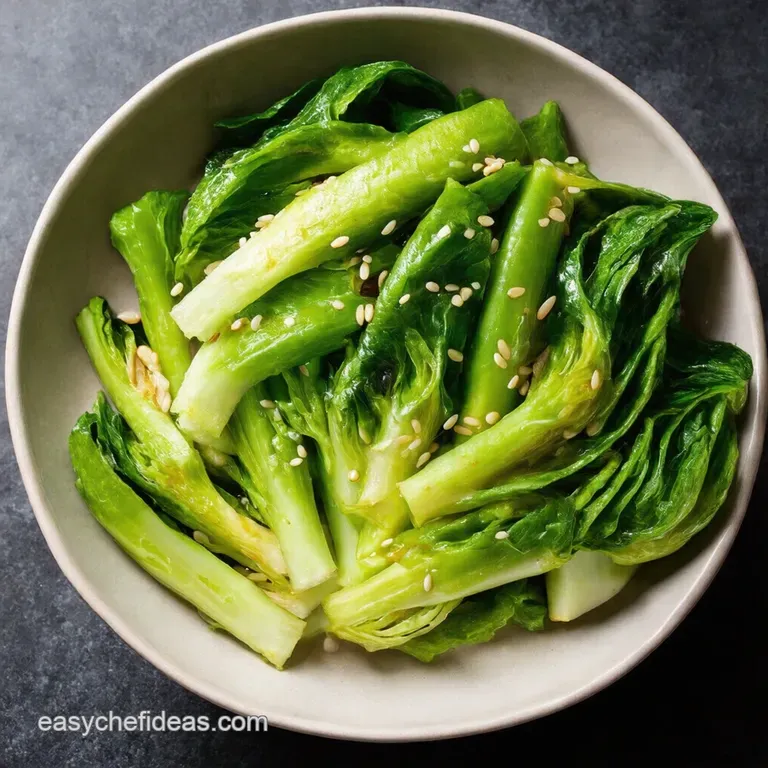Sesame Ginger Bok Choy StirFry