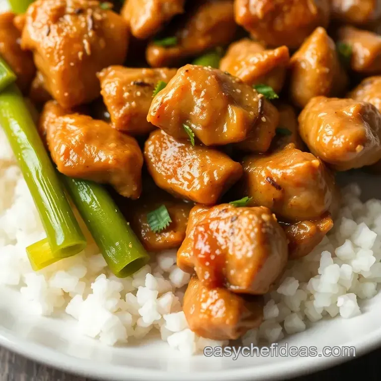 Silky Smooth Chicken Stir-Fry presentation