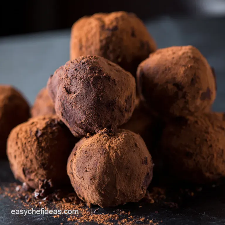 Silky Smooth Chocolate Truffles A Little Bit of Heaven