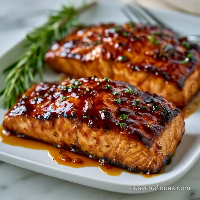 Simple Fresh Salmon Glaze: Honey and Soy