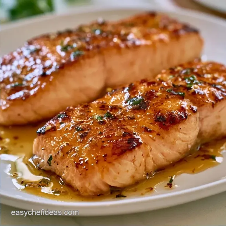 Simple Honey Glazed Salmon: Caramelized and Sticky
