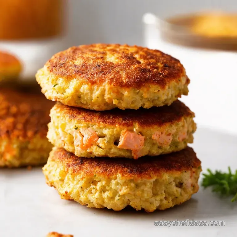 Simply Scrumptious Salmon Patties presentation