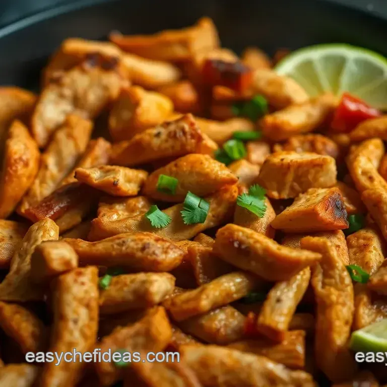 Sizzling Skillet Chicken Fajitas: A Fiesta on Your Table