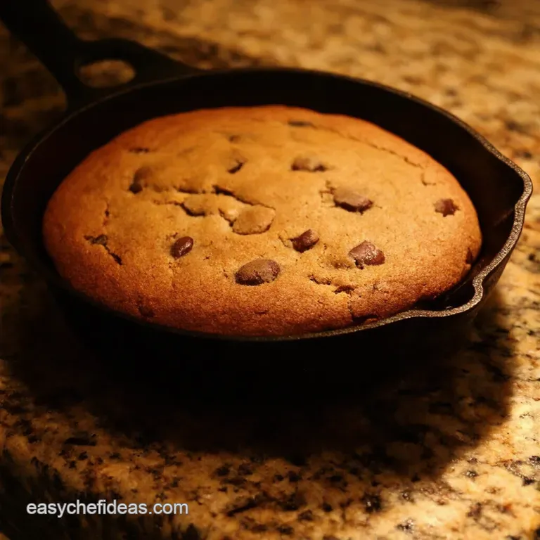 Skillet Cookie Sensation the Ultimate Frying Pan Cookie presentation
