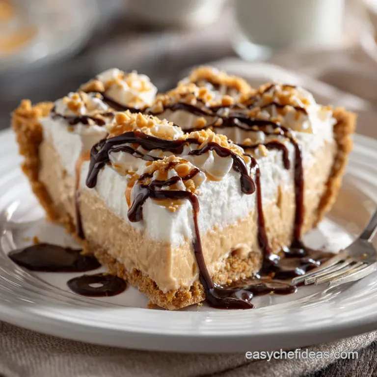Skinny Nobake Peanut Butter Pie: the Guilt-Free Peanut Butter Dream Pie presentation