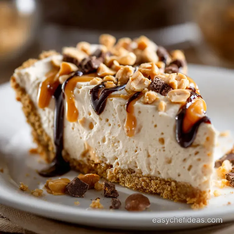 Skinny NoBake Peanut Butter Pie: The Guilt-Free Peanut Butter Dream Pie