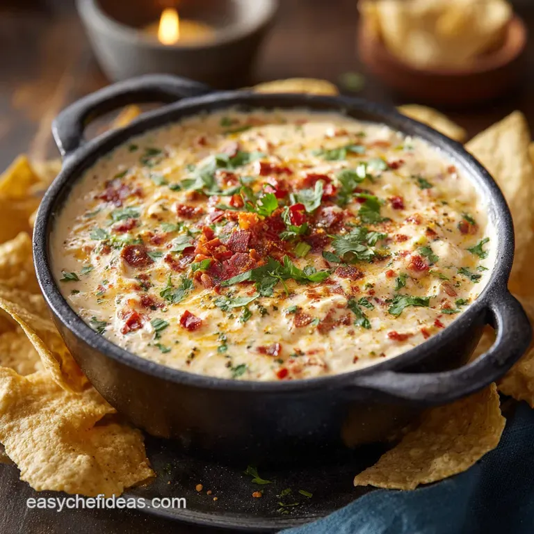 Skinny Queso Dip GuiltFree UltraCreamy Cheese Dip Recipe
