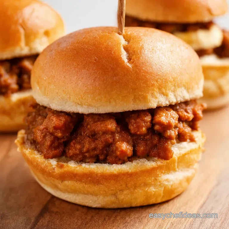 Sloppy Joe Hawaiian Roll Sliders The Ultimate Party Bite