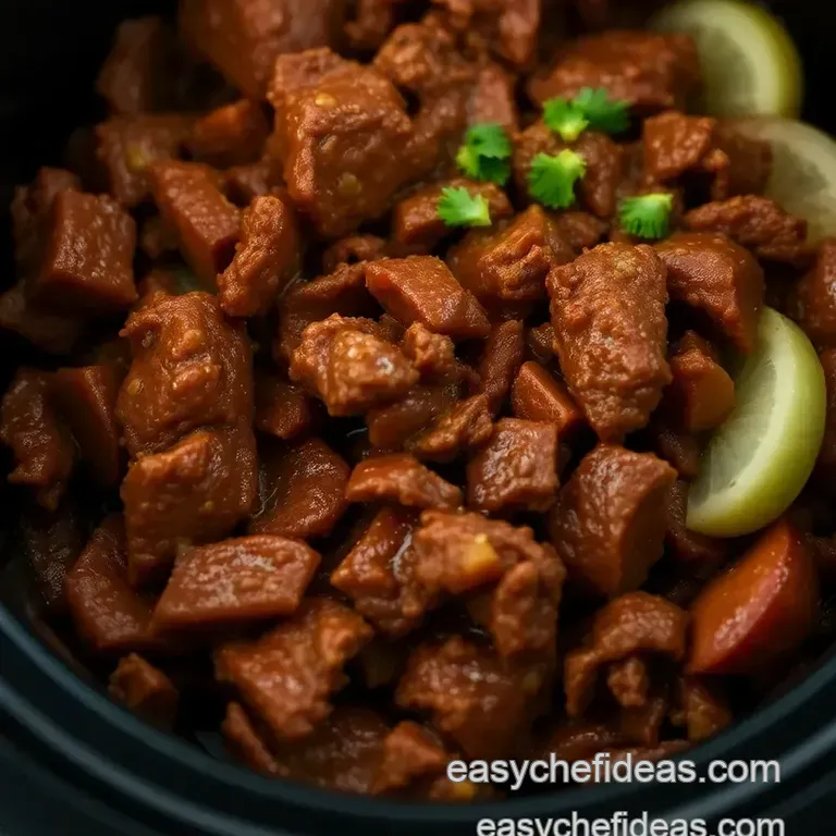 Slow and Savory: Crock Pot Carnitas presentation