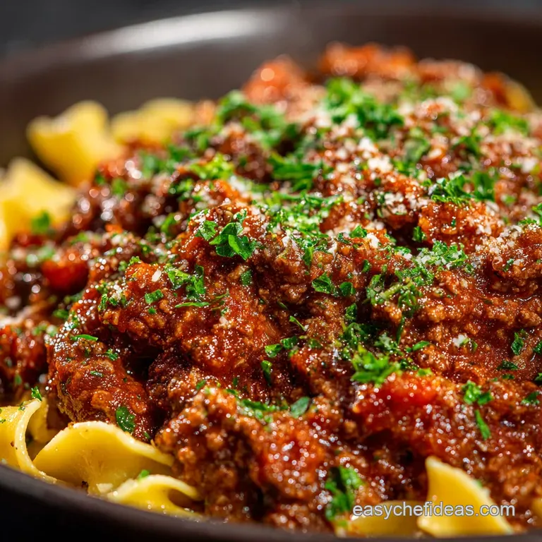 Slow Cooker Bolognese Sauce: the Ultimate Deep Rich Ragu presentation