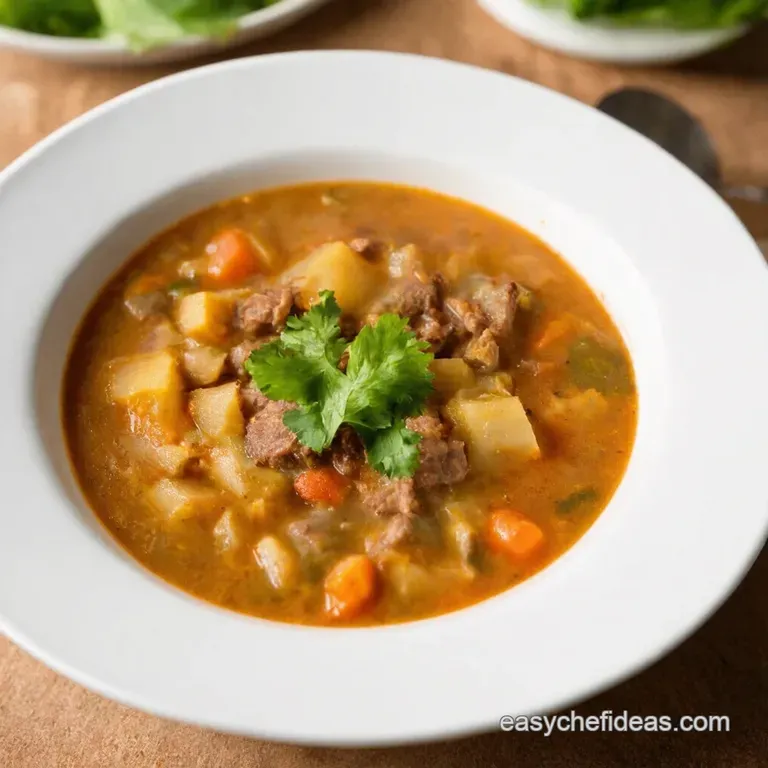 Slow Cooker Cheeseburger Soup