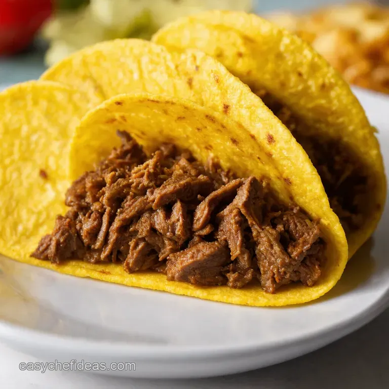 Slow Cooker Chipotle Shredded Beef: Taco Night Champion!
