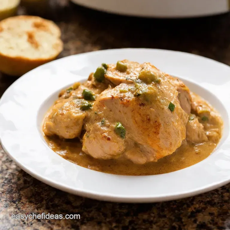 Slow Cooker Creamy Tuscan Chicken Easy Weeknight Winner presentation