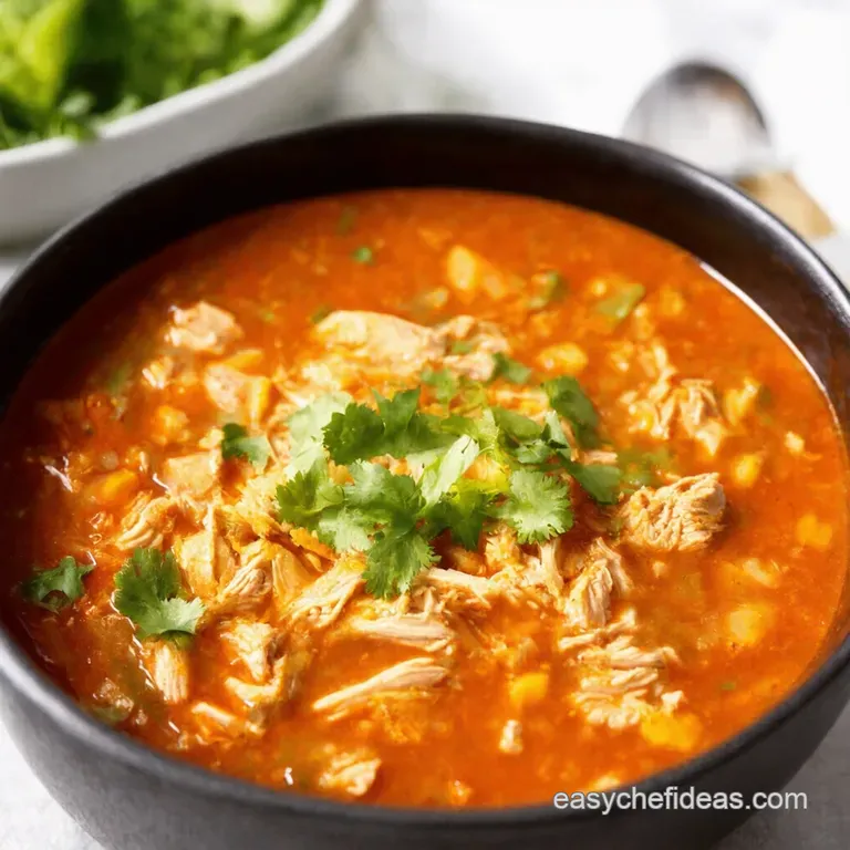 Slow Cooker Fiesta Chicken Tortilla Soup Set it and Forget it