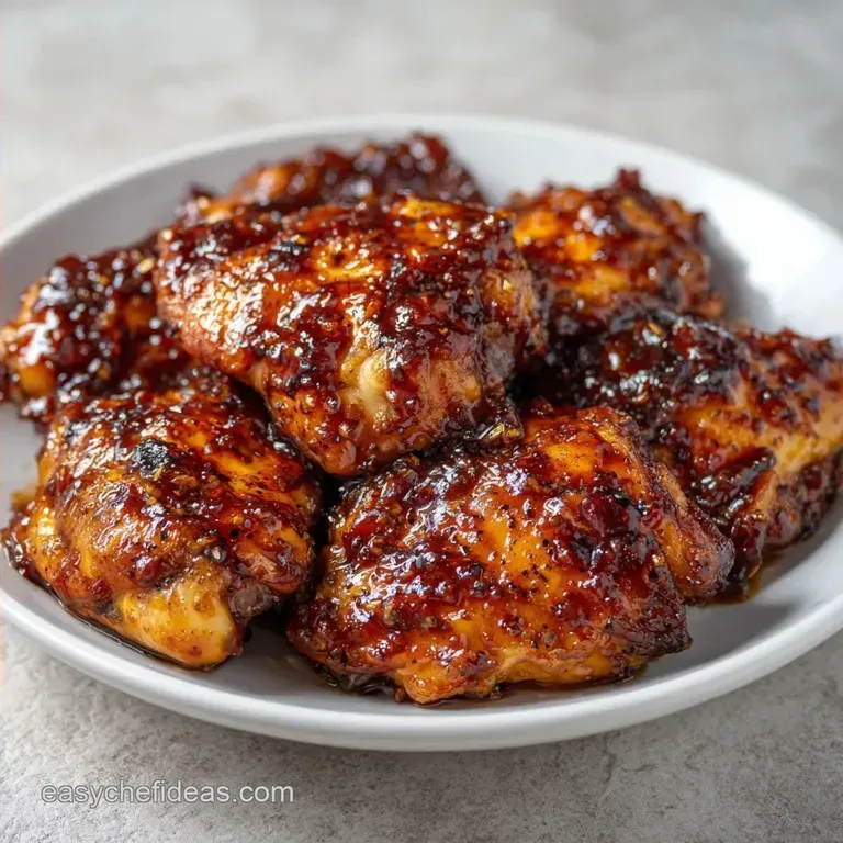 Slow Cooker Honey Garlic Chicken: Sticky and Tender