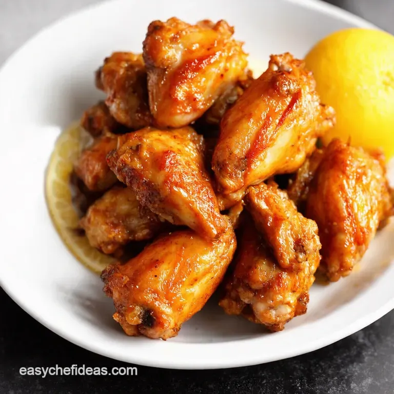 Slow Cooker Lemon Pepper Wings Zesty Game Day Perfection