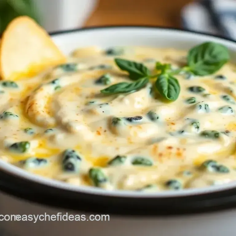 Slow Cooker Spinach Dip - Creamy & Delicious