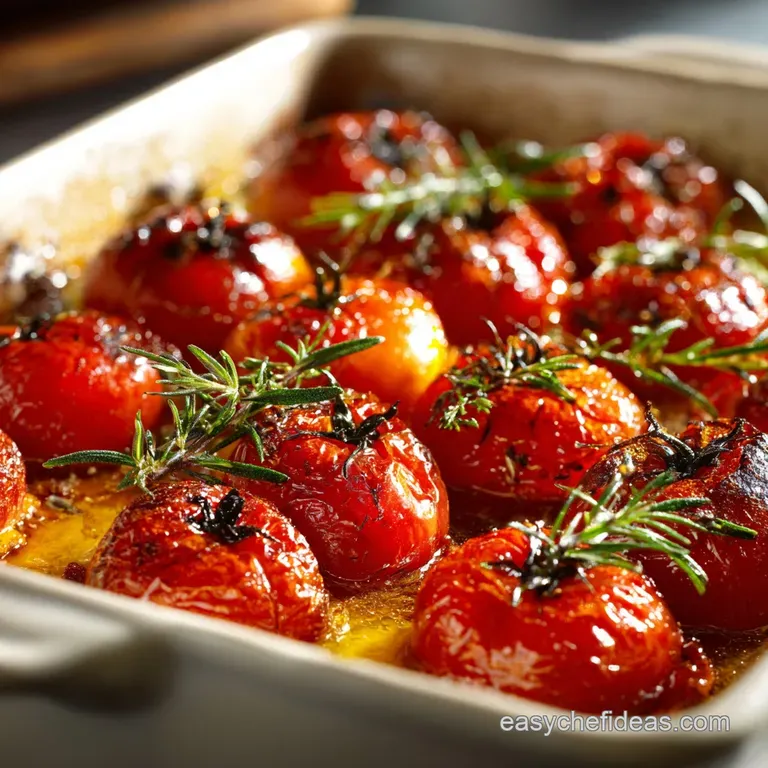 Oven Roasted Tomatoes: The Sweet Savoury Slow-Roast
