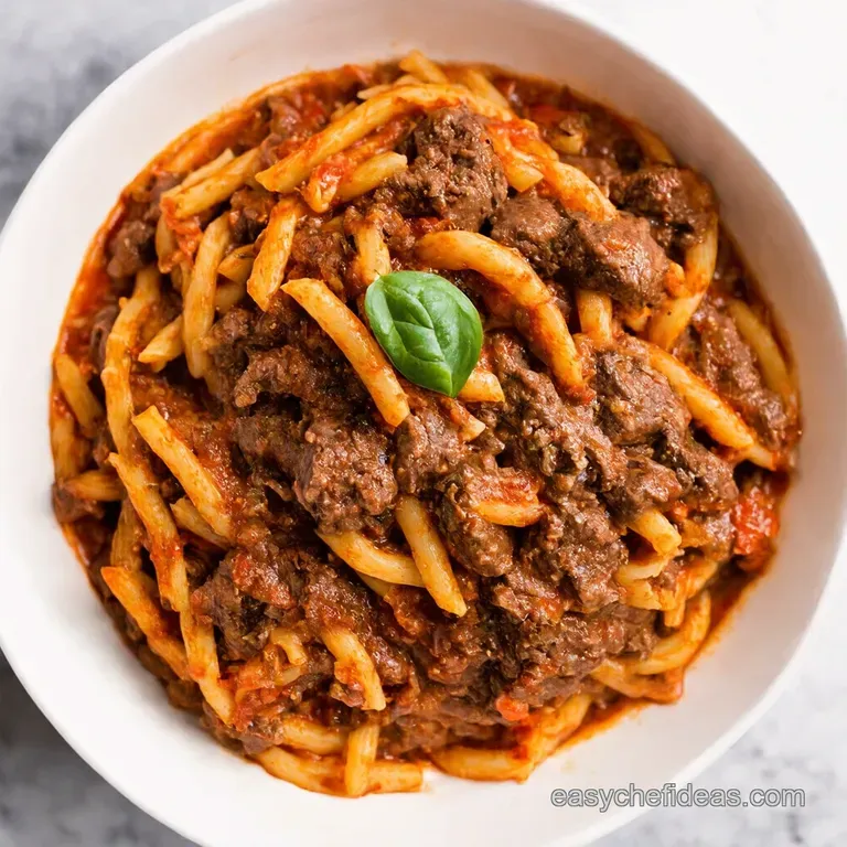 SlowCooked Lamb Ragu A Taste of the Tuscan Countryside