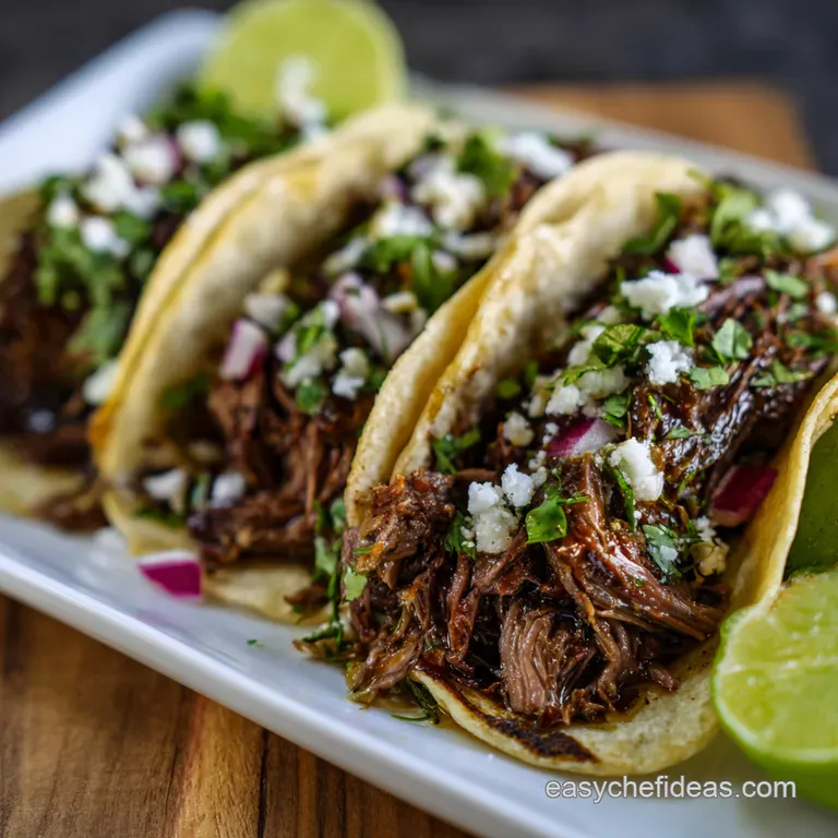 SlowCooker Barbacoa Beef Taco Night Elevated
