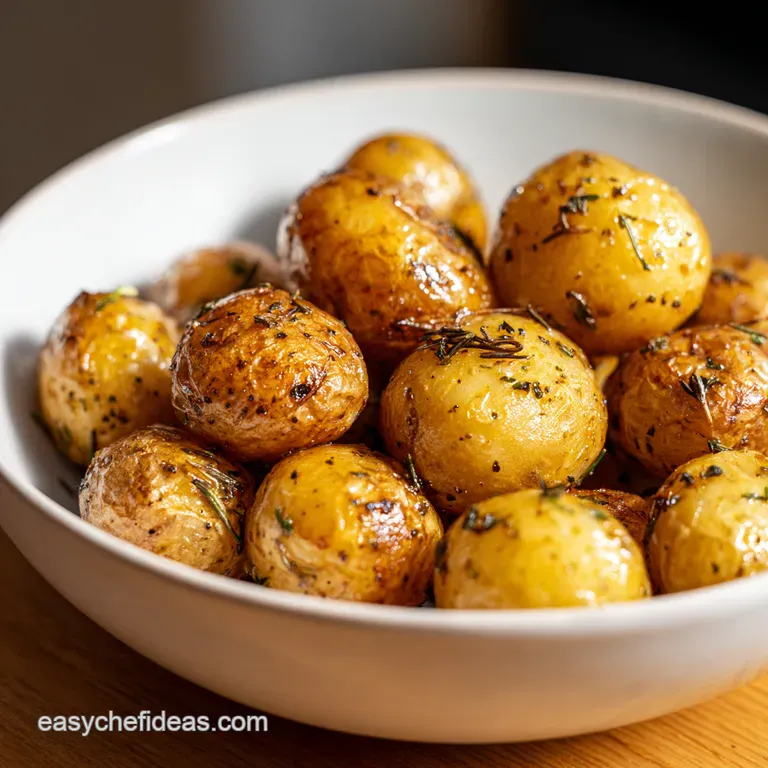 Small Potatoes Big Flavour HerbRoasted Baby Potatoes