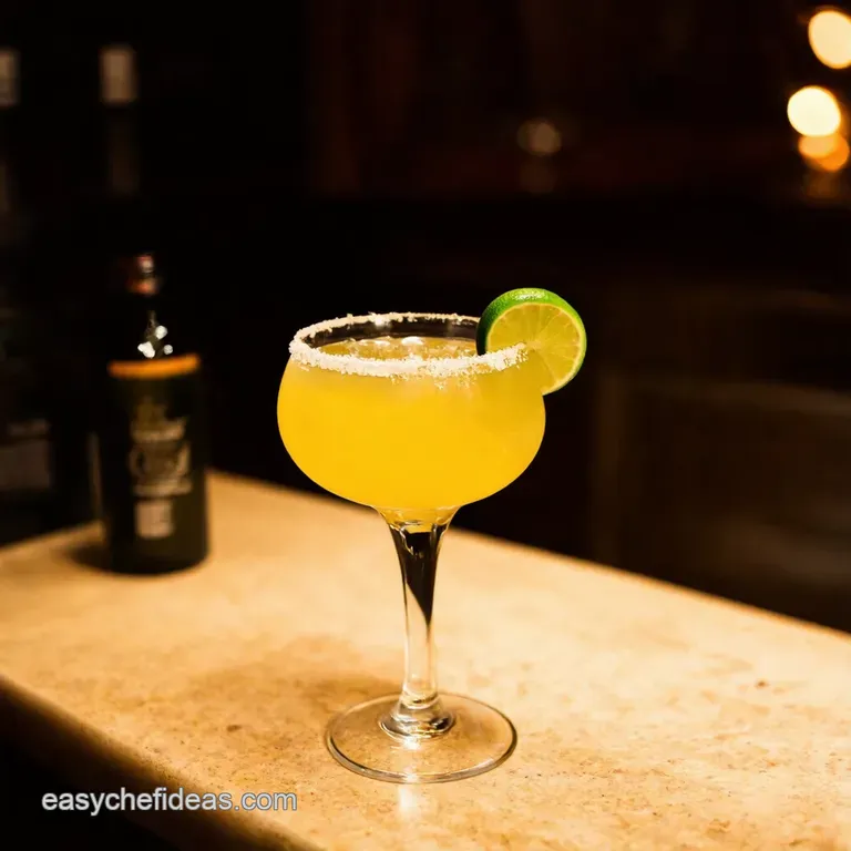 Smokin Good Mezcal Margarita a Sophisticated Twist presentation