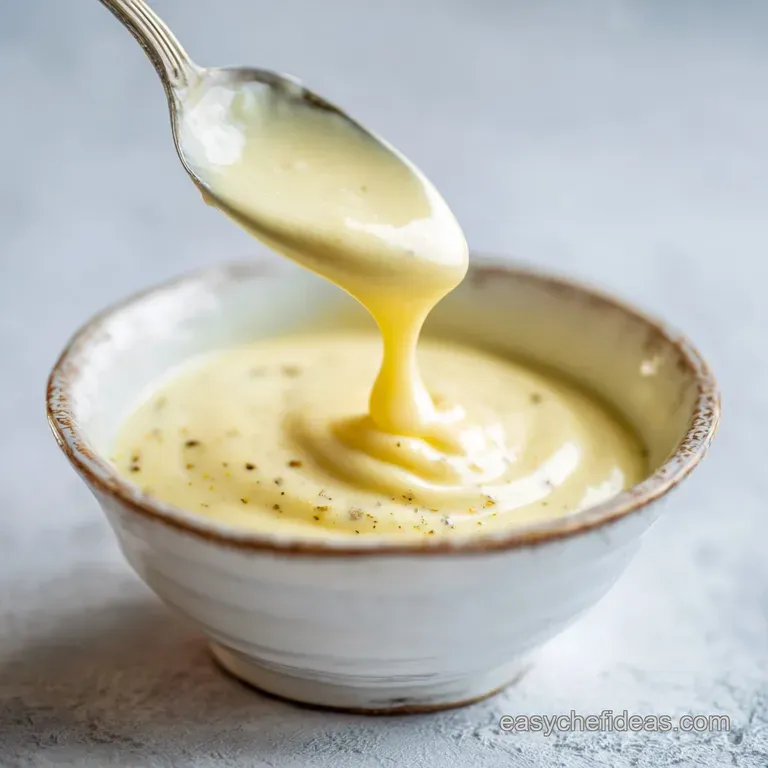 A cascade of rich, yellow cheese sauce, elegantly draped over vibrant green broccoli florets, a simple yet refined dish.