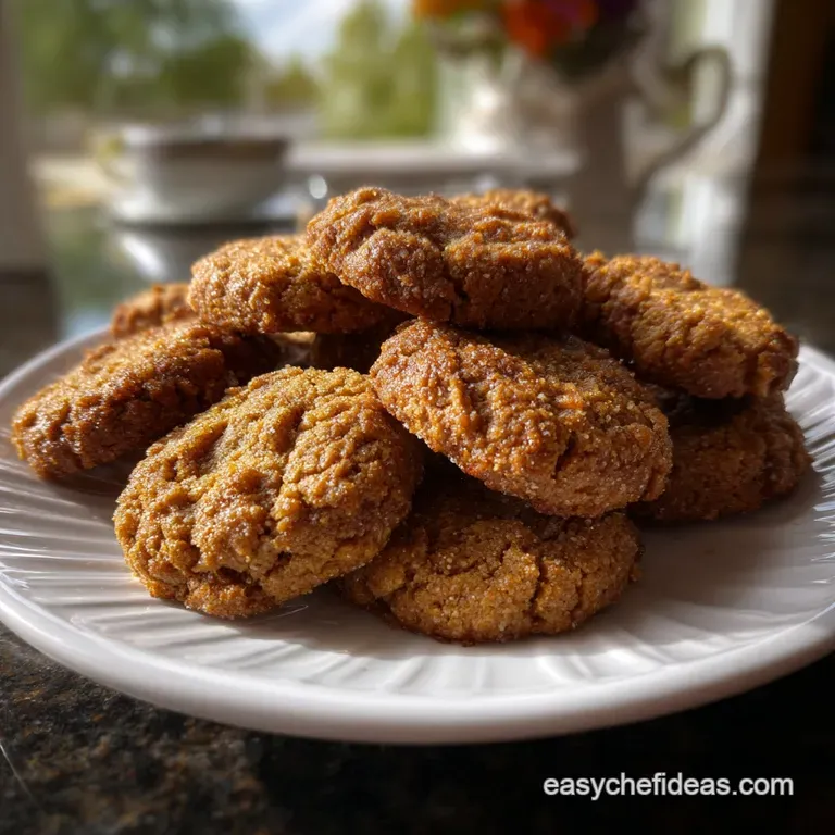 Pumpkin Spice Cookies Soft Chewy Recipe
