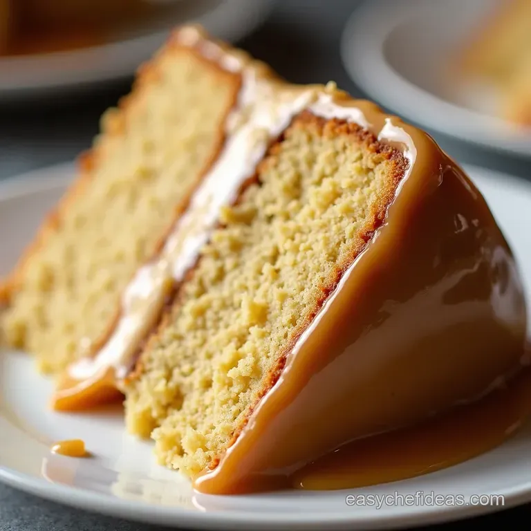 Southern Belle Caramel Cake with Dreamy Caramel Icing