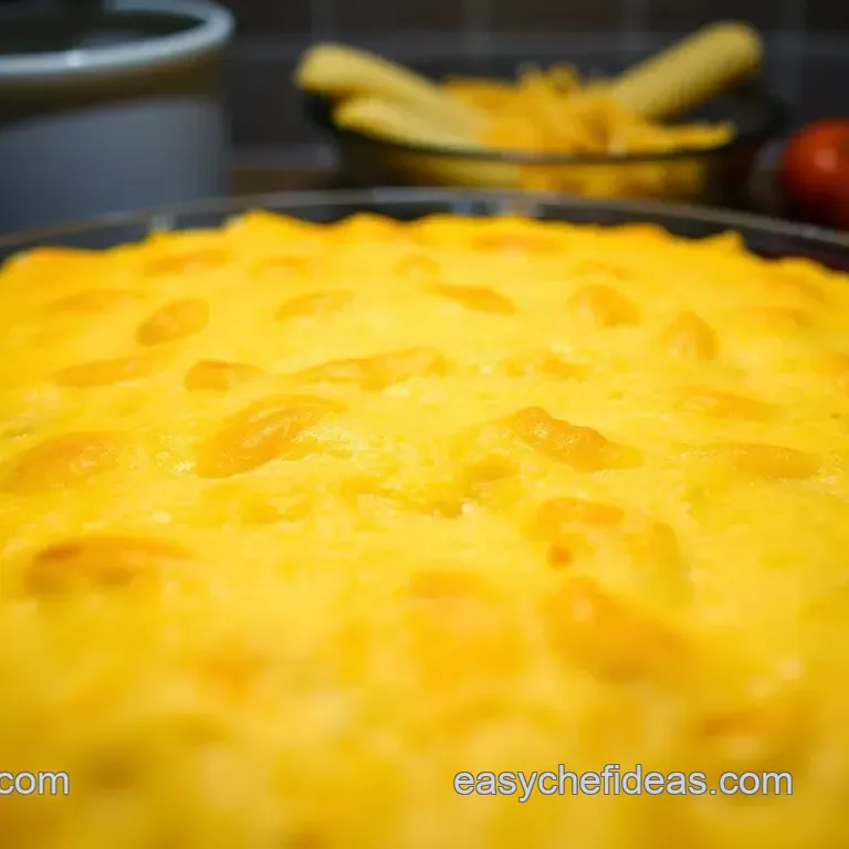 Southern-Style Paula Deen Cornbread Casserole