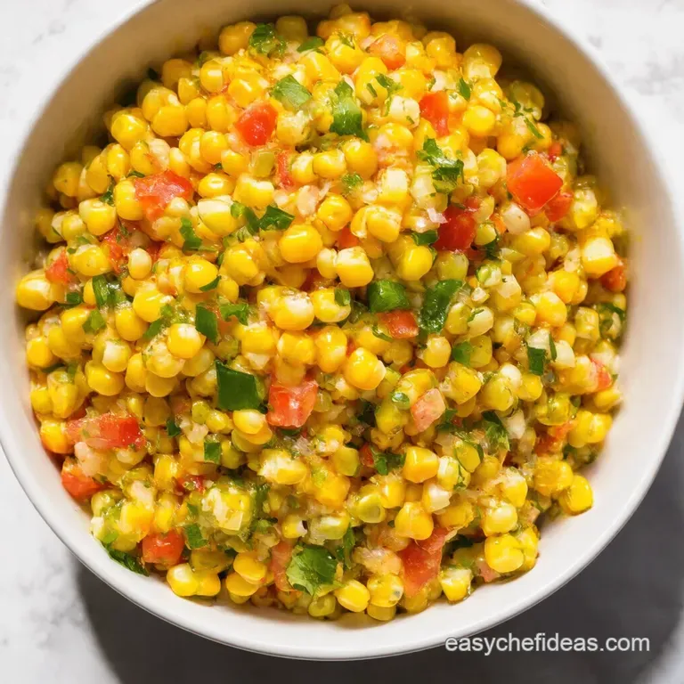 Southwest Sunshine Quick Corn Black Bean Salsa