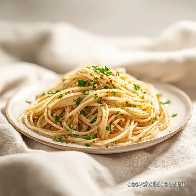 The Silkiest Spaghetti Aglio e Olio
