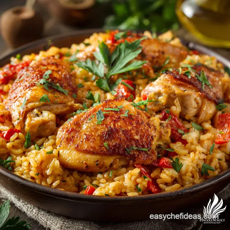 Spanish Chicken and Rice: The Ultimate One-Pan Saffron Arroz
