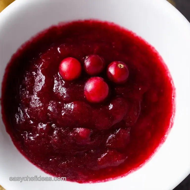 Sparkling Spiced Cranberry Sauce A Festive Delight