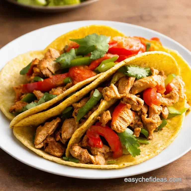 Speedy Chicken Fajitas Fiesta in 20 Minutes