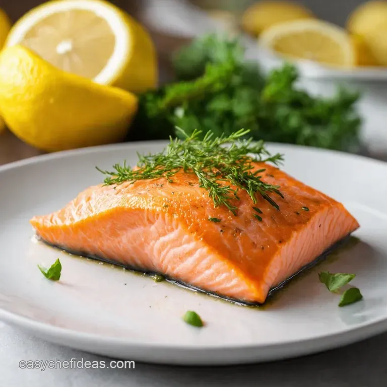 Speedy Lemon Herb Salmon