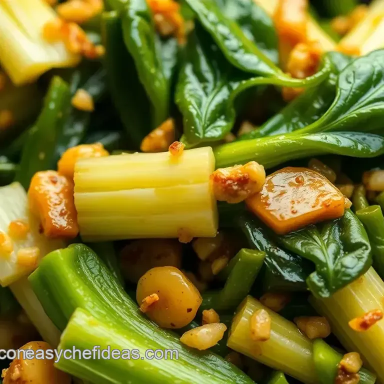 Speedy Sesame Ginger Bok Choy Stir-Fry