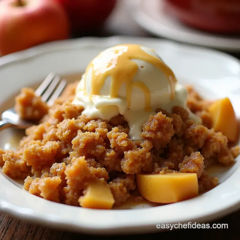 Spiced Pumpkin Apple Crumble