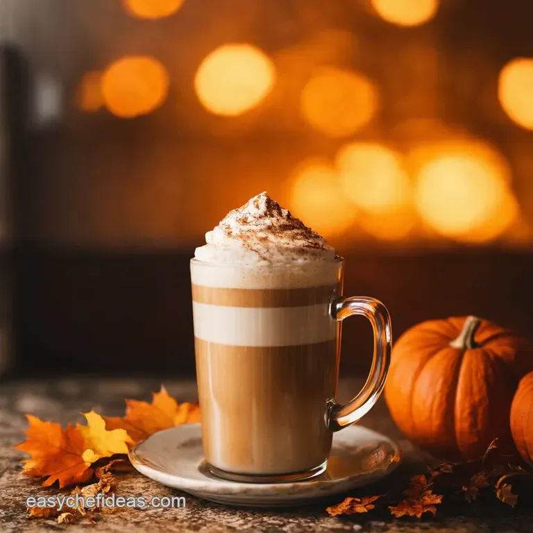 Spiced Pumpkin Latte Autumn in a Mug presentation