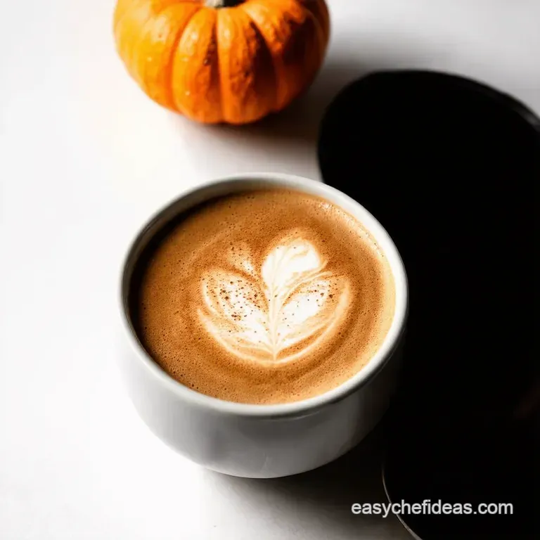 Spiced Pumpkin Latte Autumn in a Mug